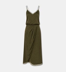 Zadig et Voltaire Wings Design Maxi Dress, Green, L, Packshot View