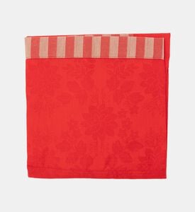 Jacquard Gipsy Cotton Apron, Red, Packshot View