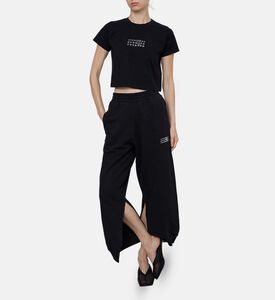 Logo-print Short-sleeve Cropped T-shirt