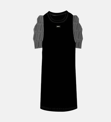 Milano Striped Voile Dress