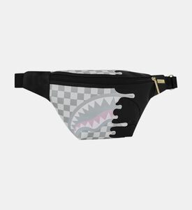 Sprayground Cream Motif Side Drip Pouch, Packshot View