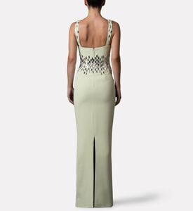Jean Louis Sabaji Dress Crepe, Model View