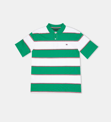 Global Stripe Rugby Polo Shirt