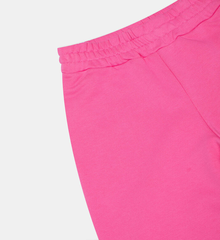 Multicolored Embossed Logo Joggers