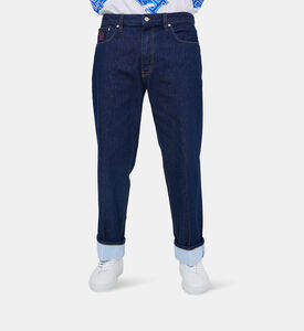 بنطال جينز مريح من القطن العضوي