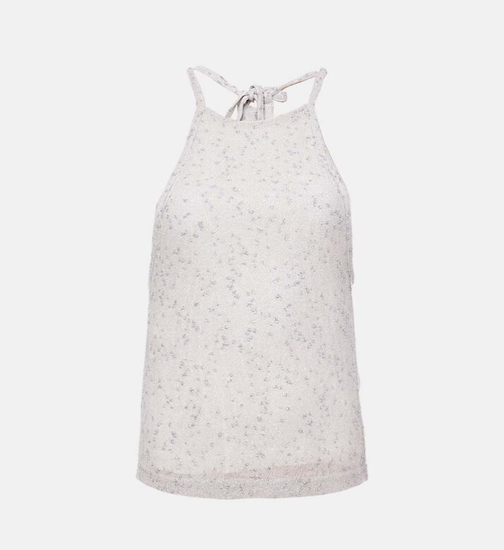 Imber Speckled Slim-fit Top