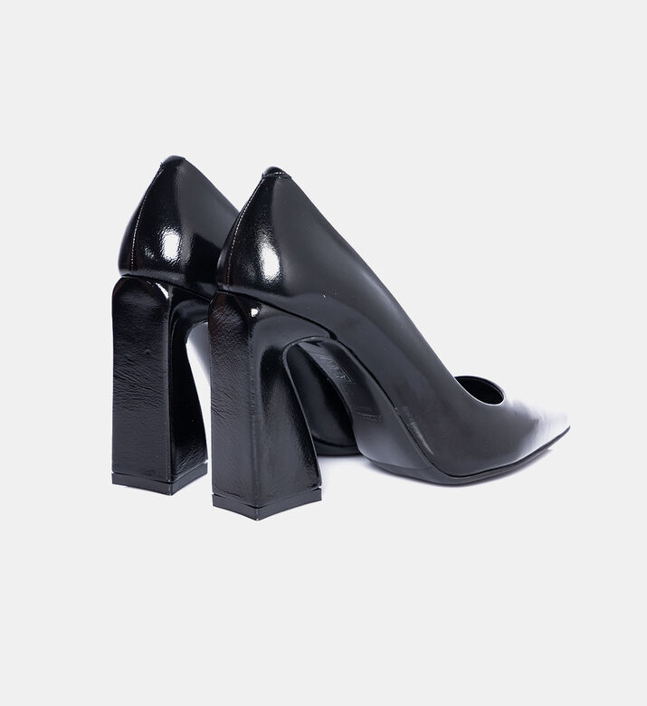 Leather High Heels Pumps