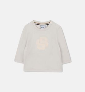 Embroidered Logo Long-sleeve Sweater