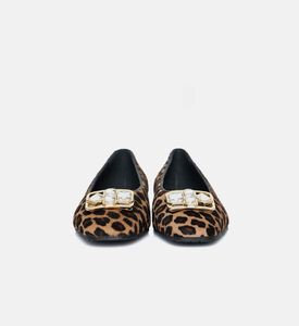 Leopard-print Classic Ballerinas