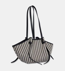 Yuzefi Mochi Stripe-print Top Handle Bag, Packshot View