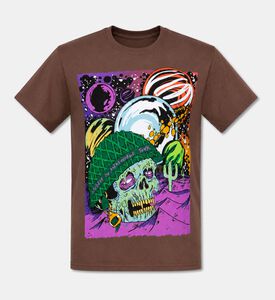 Travis Scott Cotton Multicolor Graphic-print Crewneck T-shirt, Packshot View