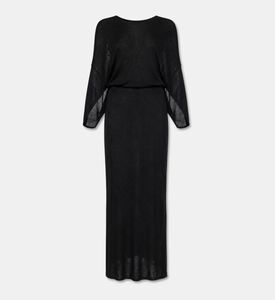 Ba&sh Sheer Knit Maxi Dress, Packshot View