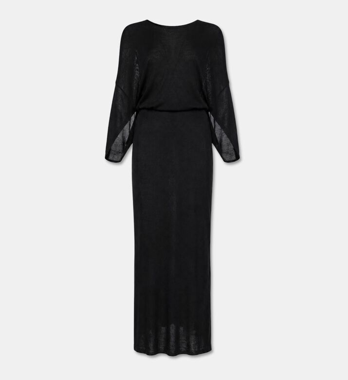 Ba&sh Sheer Knit Maxi Dress, Packshot View