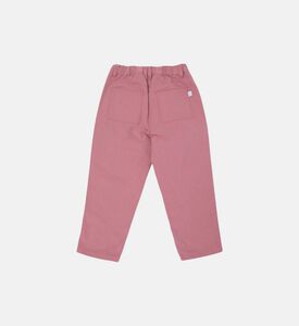 بنطال قطني للأطفال بقصة مستقيمة