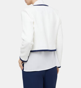 Cotton Terry Cropped Jacket Cotton Terry Cropped Jacket
