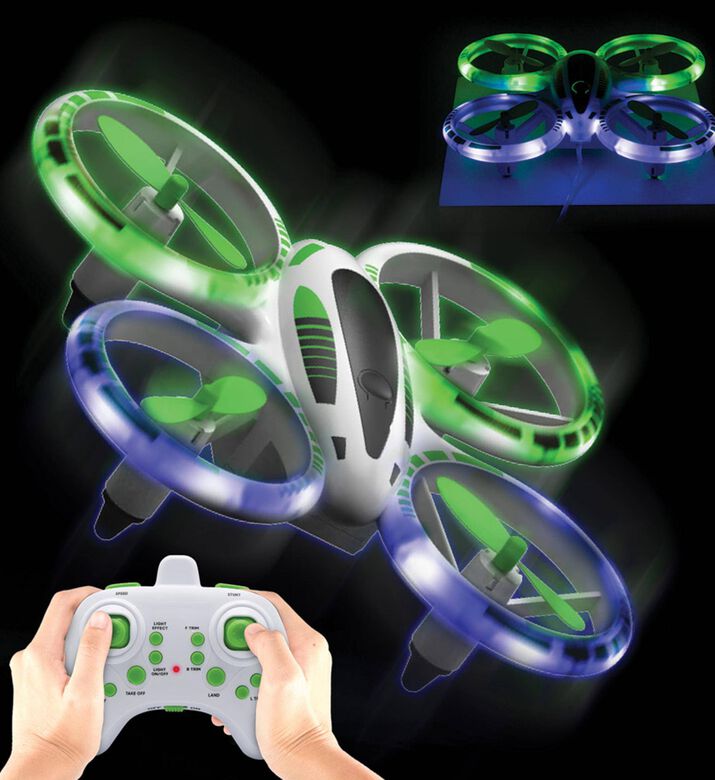 Sharper Image Drone Stunt Glow Led 5inch, Packshot View
