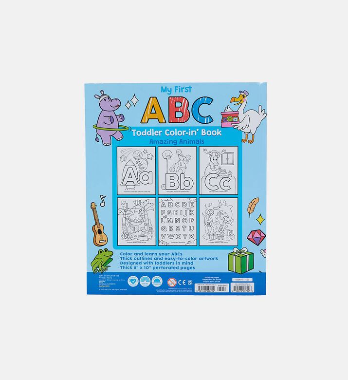 Abc Animals Coloring Book