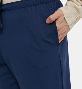 شورت قطن برباط على الخصر