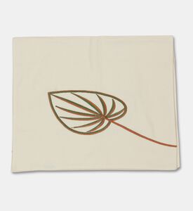 Home Deco and More Leaf Embroidered Table Runner, Packshot View