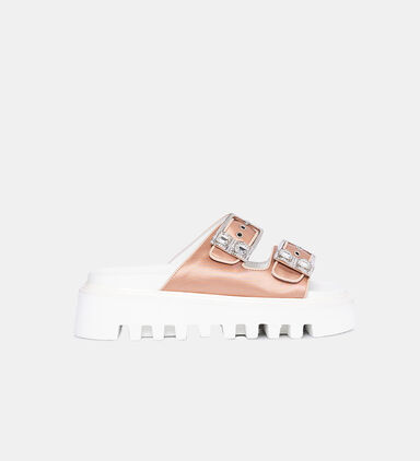 Double-buckle Platform Slides