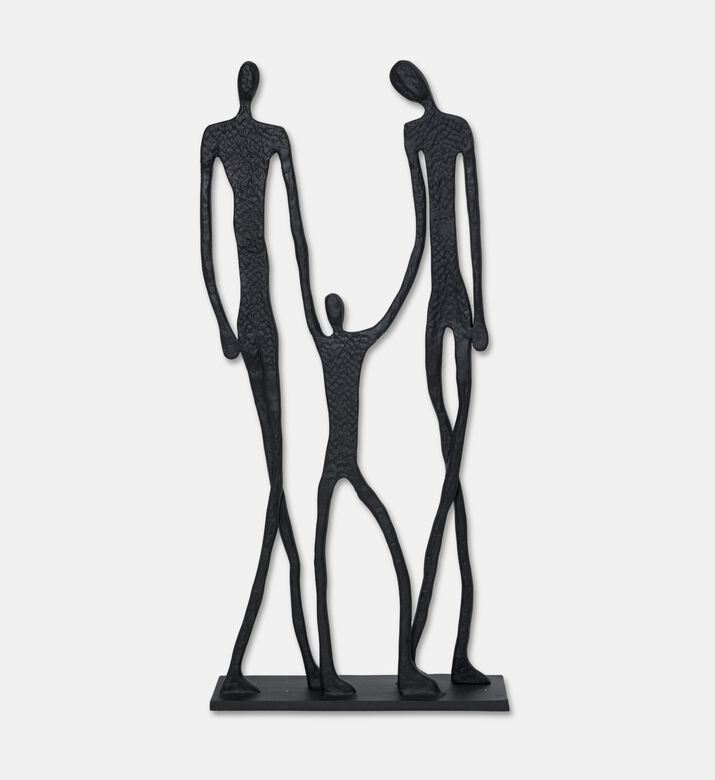Home Deco and More Family Silhouette Figurine Sculpture, Packshot View