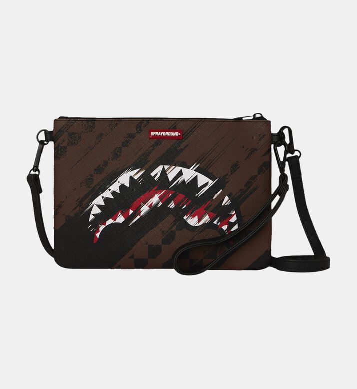Sprayground Smeared Grunge Savvy Crossbody Bag, Packshot View