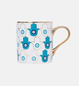 كوب بطبعة يد فاطمة