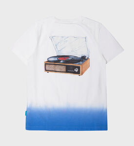 الصبي قميص مطبوع اللون التدرج