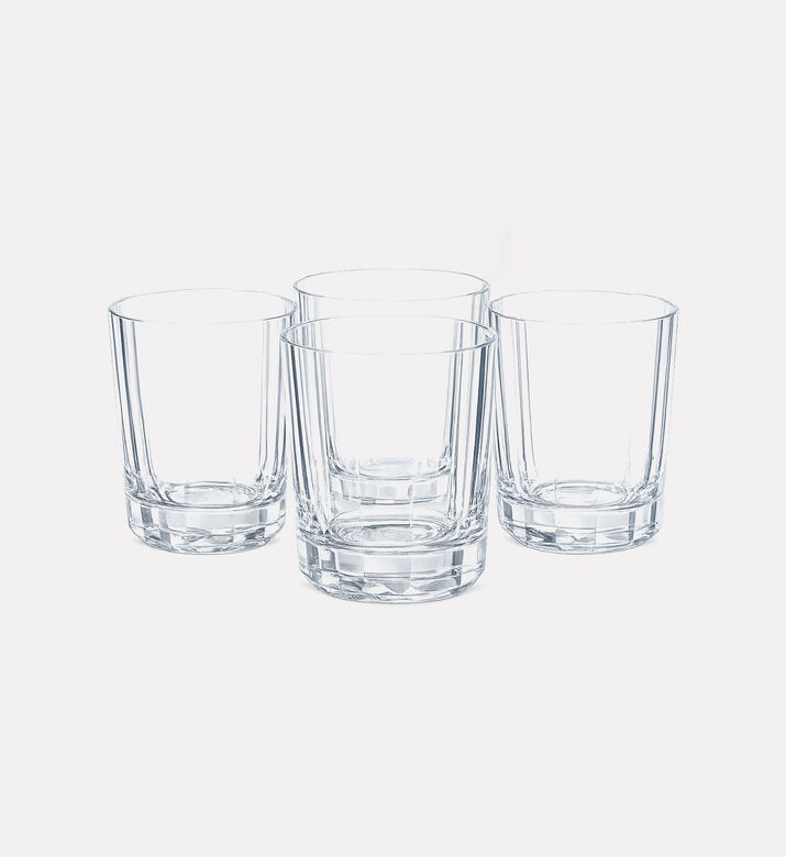 Home Deco and More Clear Stripes Tumbler, Clear, Packshot View