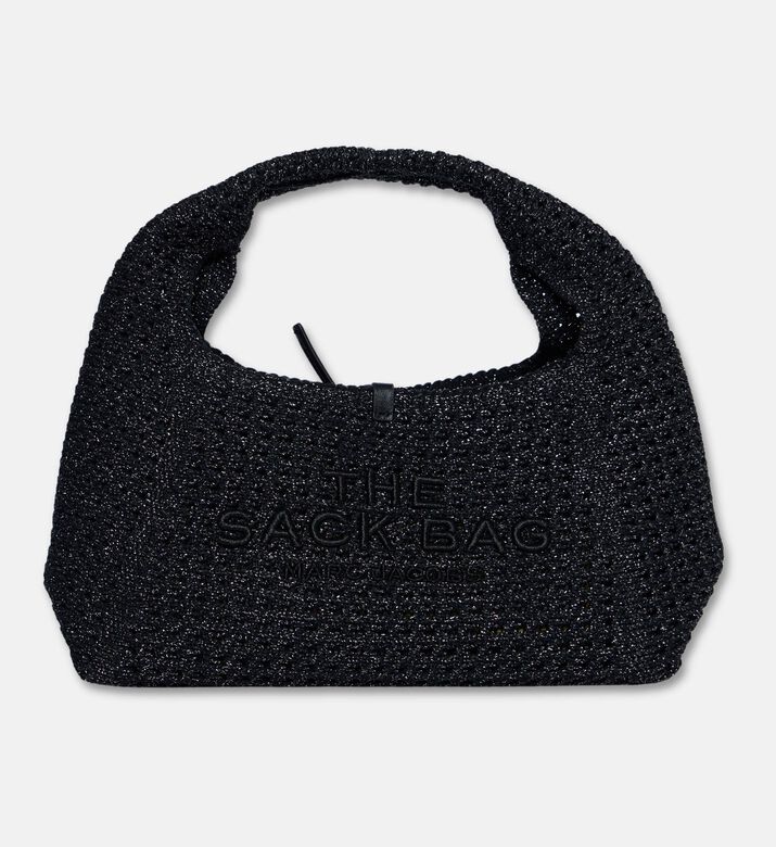 Marc Jacobs Mini Woven Sack Bag, Black, Packshot View