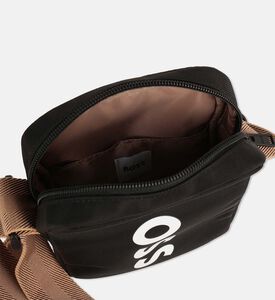 Matte-print Textured Messenger Bag Matte-print Textured Messenger Bag