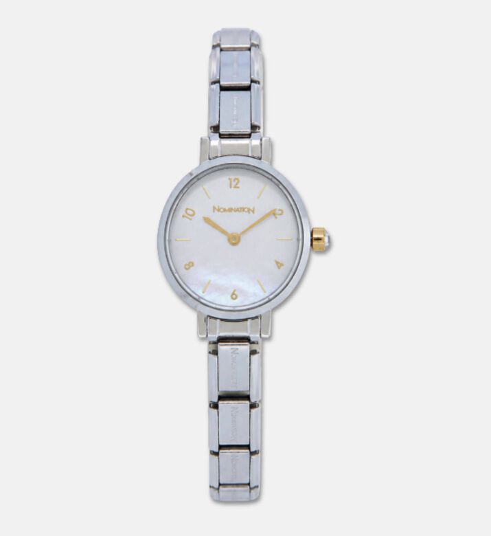 Nomination Paris Oval Steel Mother-of-pearl Watch, Packshot View