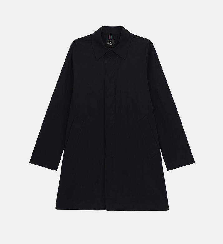 Logo-tag Cotton Coat