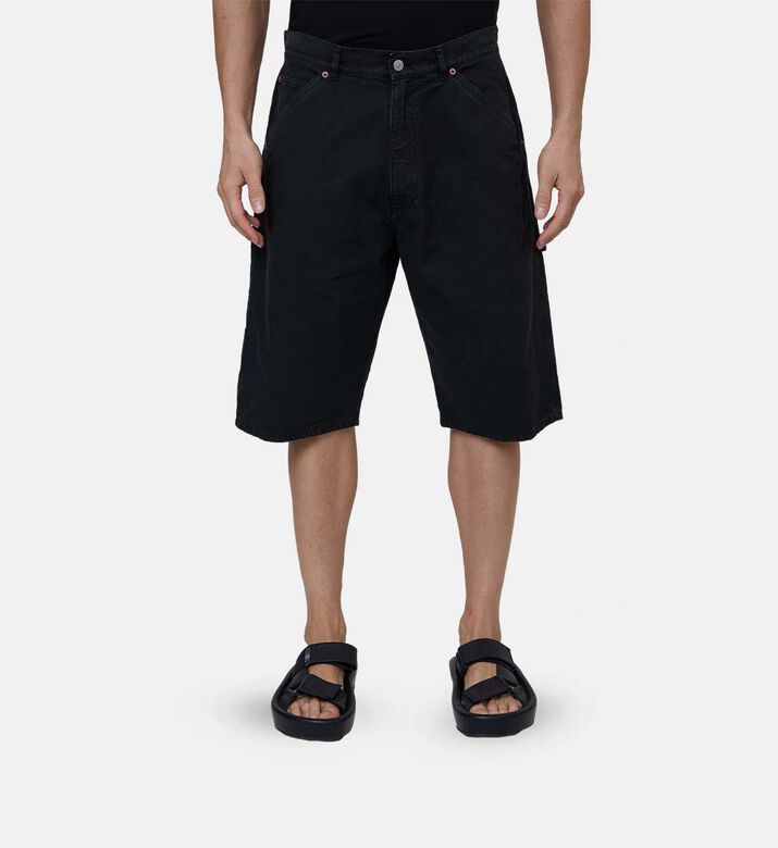 Button Closure Regular-fit Shorts
