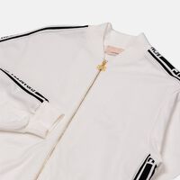 Stripe-print Jacket