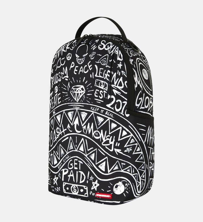Sprayground Crazy Thoughts Dlxsr Backpack, Packshot View