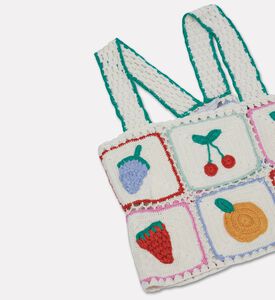 Stella McCartney Fruit Patch Crochet Top, Packshot View