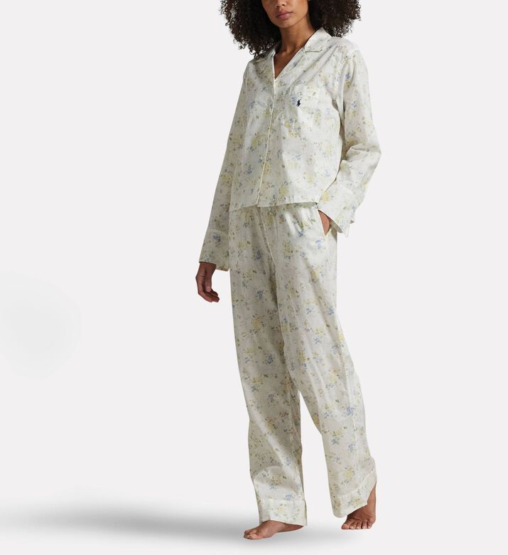 Polo by Ralph Lauren Cotton Floral Pajama Set, Model View