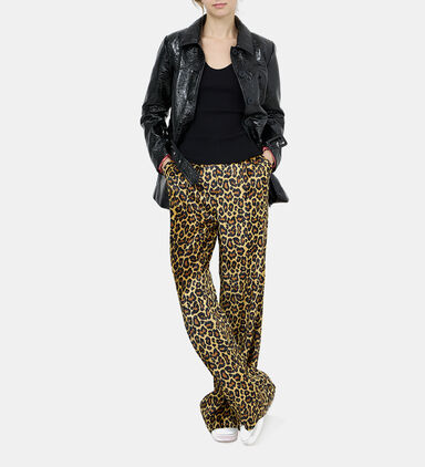 Vinyl Button-up Jacket
