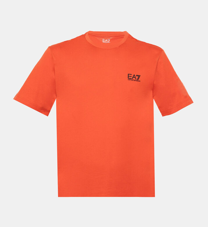 Logo Printed Cotton T-shirt