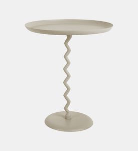 Zig-zag Monochrome Side Table