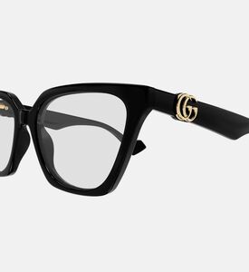 نظارة شمسية بإطار مربع سميك من الأسيتات 55