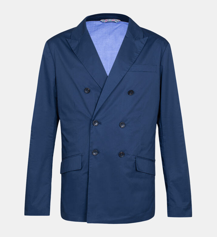 Double-breasted Stretch Jacket