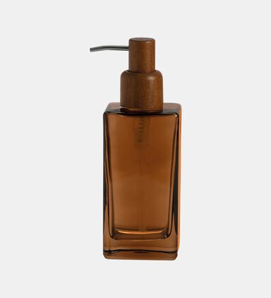 Marrom Glass Soap Dispenser