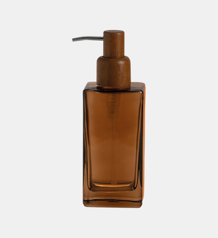 Marrom Glass Soap Dispenser