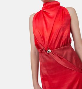 High Neck Maxi Dress