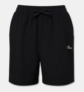 Les Deux Seersucker Swim Shorts, Black, L, Packshot View