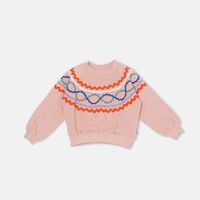 Marilyn Wavy Pattern Sweatshirt