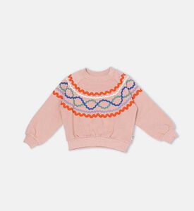 Marilyn Wavy Pattern Sweatshirt