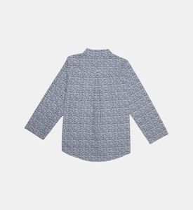 قميص آزاد قطن مطبوع